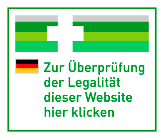 Zur Überprüfung der Legalität der Website hier klicken
